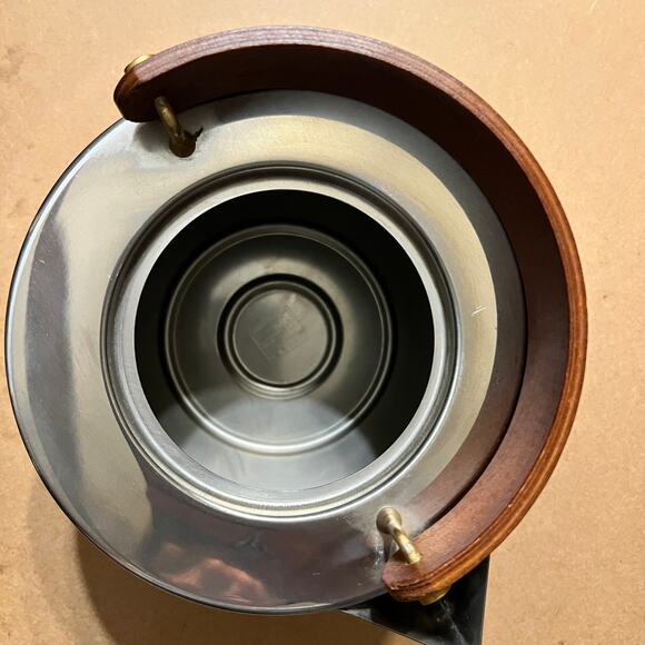 Bodum Ottoni Kettle No. 5020 Vtg 1980s Carsten Jorgensen Design 90’s wood handle - Picture 5 of 12